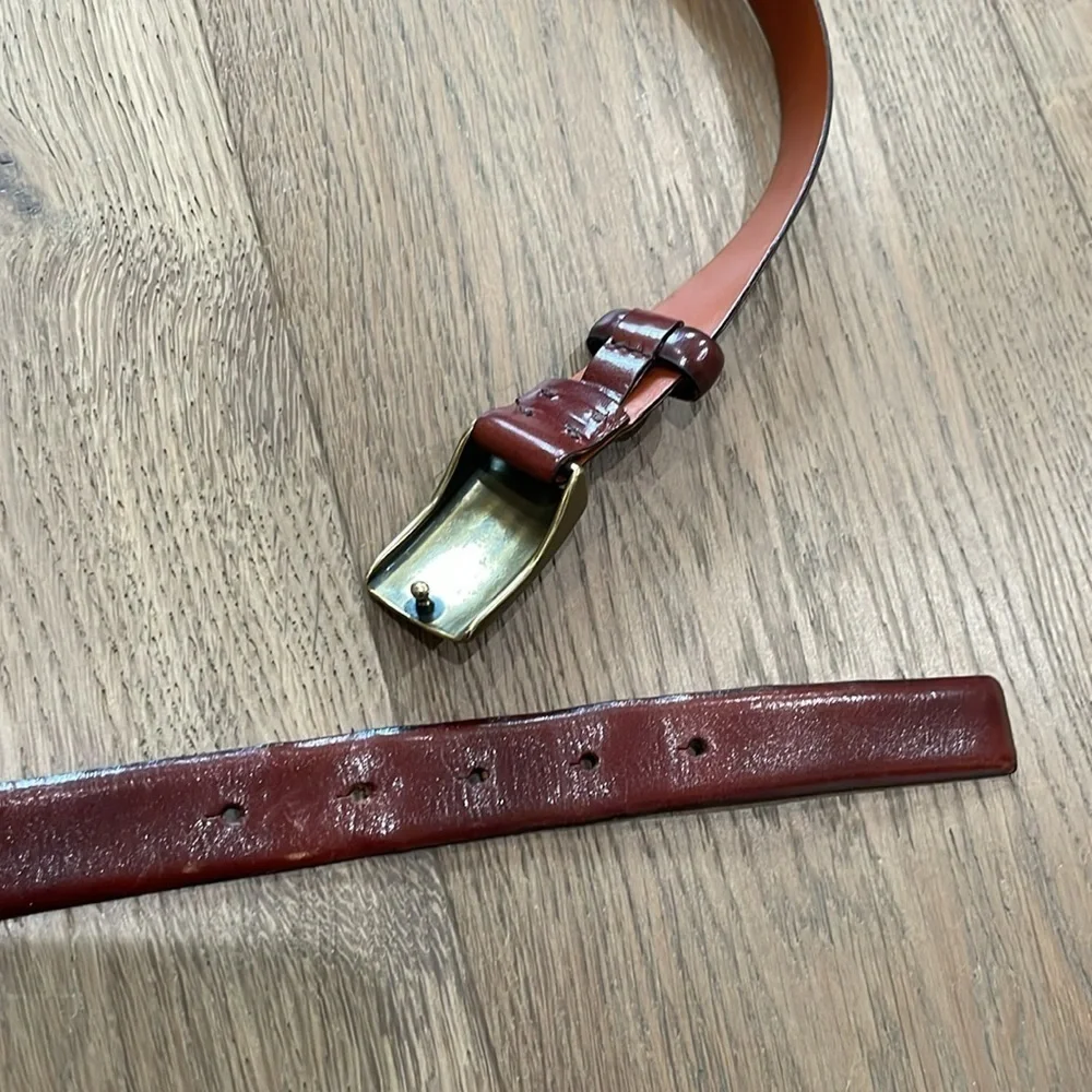 Bosca Canada 🇨🇦 Made Leather Belt Size 38/95